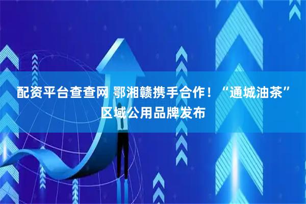 配资平台查查网 鄂湘赣携手合作！“通城油茶”区域公用品牌发布