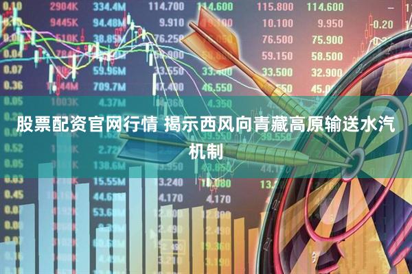 股票配资官网行情 揭示西风向青藏高原输送水汽机制